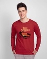 Shop Two Stroke Life Full Sleeve T-Shirt-Front