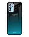 Shop Ultramarine Printed Premium Glass Cover for Oppo Reno 6 Pro (Shock Proof, Lightweight)-Front