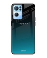 Shop Ultramarine Printed Premium Glass Cover for Oppo Reno 7 Pro 5G (Shock Proof, Lightweight)-Front