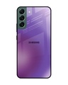 Shop Ultraviolet Gradient Premium Glass Case for Samsung Galaxy S22 Plus 5G (Scratch Resistant)-Front