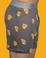 Shop Men's Grey Printed Boxers-Design