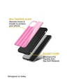 Shop Unicorn Pink Stripe Premium Glass Case for OnePlus 6T (Shock Proof, Scratch Resistant)-Design