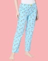 Shop Unicorns All Over Printed Pyjamas-Front