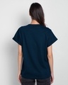 Shop Unique in Every Way Boyfriend T-Shirt Navy Blue-Design