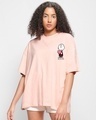 Shop Unisex Pink All Hearts Graphic Printed T-shirt-Design