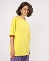 Shop Unisex Birthday Yellow T-shirt-Design