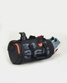 Shop Unisex Black 24 X 7 365 Typography Duffel Bag
