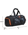 Shop Unisex Black 24 X 7 365 Typography Duffel Bag
