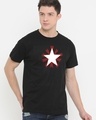 Shop Unisex Black America Chavez Logo Graphic Printed T-shirt-Front