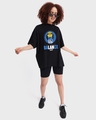 Shop Unisex Black Balance Baby Graphic Printed T-shirt