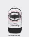 Shop Unisex Black Batman Printed Small Backpack-Front