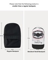 Shop Unisex Black Batman Printed Small Backpack
