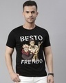 Shop Unisex Black Besto Frendo - Jujutsu Kaisen Anime T-shirt-Front