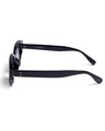 Shop Unisex Black Cateye UV Protected Lens Sunglasses-Full