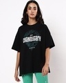 Shop Unisex Black Chandigarh Typography T-shirt-Full