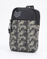 Shop Unisex Black & Green Commando Camouflage Sling Bag-Design
