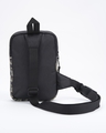 Shop Unisex Black & Green Commando Camouflage Sling Bag-Full