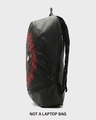 Shop Unisex Black Deadpool Doodle Printed Backpack-Design