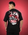 Shop Unisex Black Demon SLayer Kamado Family Oversized Anime T-shirt-Design
