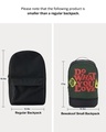 Shop Unisex Black Do What You Love Printed Backpack