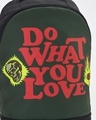 Shop Unisex Black Do What You Love Printed Backpack