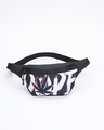 Shop Unisex Black Dope Graphic Printed Fanny Bag-Front