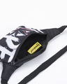 Shop Unisex Black Dope Graphic Printed Fanny Bag