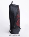 Shop Unisex Black Dragon Warrior Small Backpack-Full