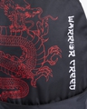 Shop Unisex Black Dragon Warrior Small Backpack