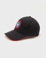 Shop Unisex Black First Avenger Baseball Cap-Full