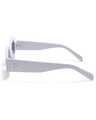 Shop Unisex Black Geometric UV Protected Lens Sunglasses-Full