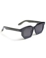 Shop Unisex Black Geometric UV Protected Lens Sunglasses-Design