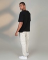 Shop Unisex Black Graphic Printed Oversized T-shirt-Full