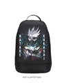 Shop Unisex Black Hatake Kakashi Printed Small Backpack-Front