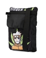 Shop Unisex Black Hidden Leaf Sling Bag-Design