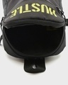 Shop Unisex Black Hustle Printed Sling Bag