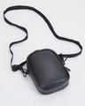 Shop Unisex Black Hype Gang Typography Sling Bag-Design