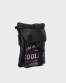 Shop Unisex Black I'M Coolest Typography Sling Bag-Design