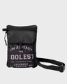 Shop Unisex Black I'M Coolest Typography Sling Bag