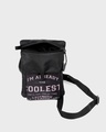 Shop Unisex Black I'M Coolest Typography Sling Bag
