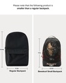 Shop Unisex Black Ironman Cyberpunk Printed Backpack