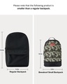 Shop Unisex Black Junglee Camo Small Backpack
