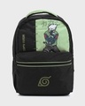 Shop Unisex Black Kakashi Printed Backpack-Front