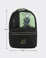 Shop Unisex Black Kakashi Printed Laptop Backpack