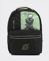 Shop Unisex Black Kakashi Printed Laptop Backpack-Front