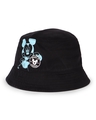 Shop Unisex Black Mickey Printed Bucket Hat-Full