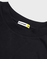 Shop Unisex Black Neon Mickey Graphic Printed T-shirt
