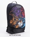 Shop Unisex Black Ninja Turtles Graphic Printed Small Backpack-Design