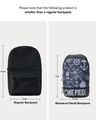 Shop Unisex Black One Piece Printed Small Backpack