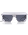 Shop Unisex Black Oversized UV Protected Lens Sunglasses-Front